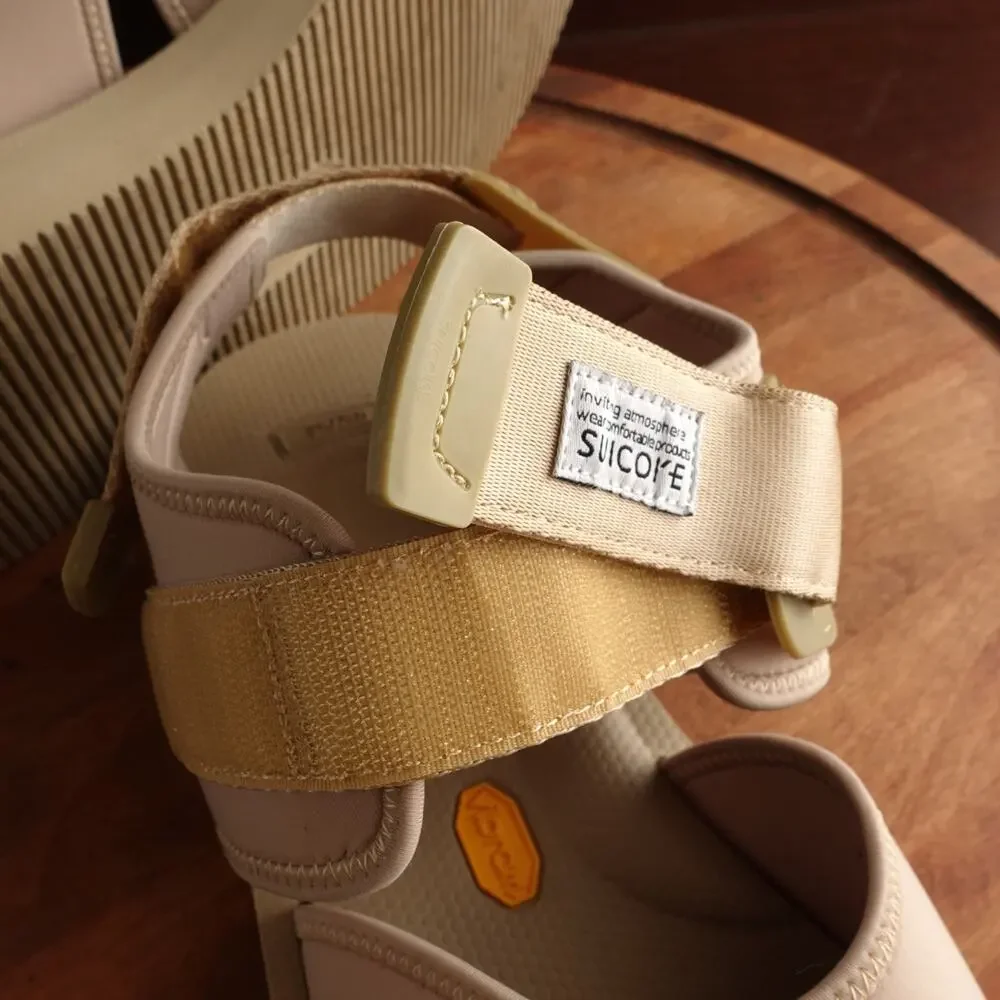 Suicoke Sandals Mens Size 12 Beige BITA-V Sport Split Toe Vibram Casual Shoes